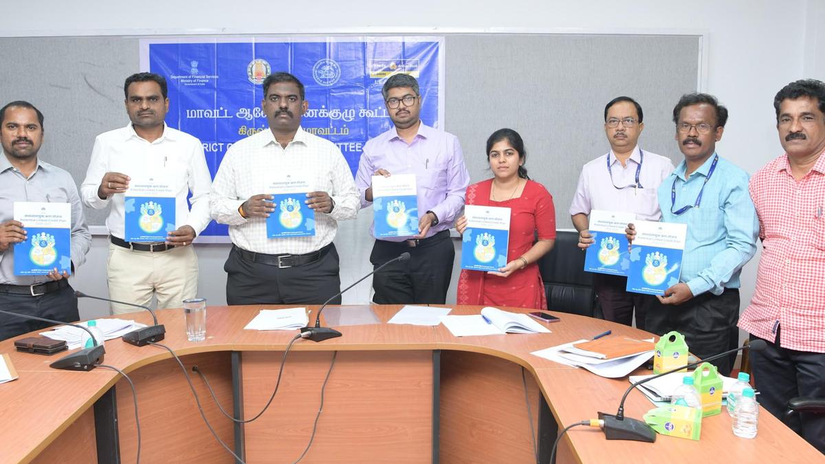 Potential-linked credit plan released for Krishnagiri