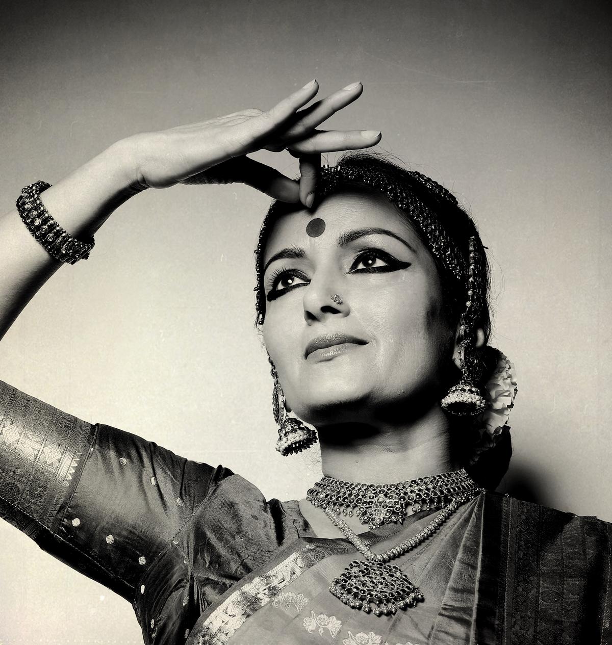 ‘Damaru’ was originally designed by Vidhya as a solo margam piece ‘Damaru’ was originally designed by Vidhya as a solo margam piece