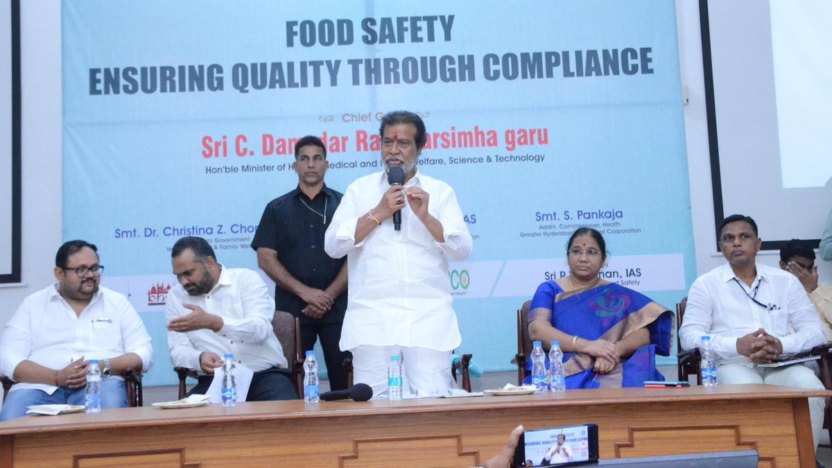 Telangana govt to establish food safety labs in Warangal, Mahbubnagar and Nizamabad: Health Minister