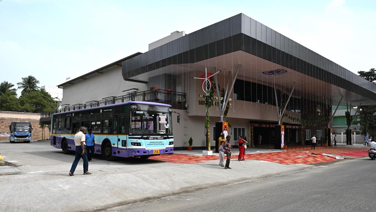 Srirangam bus terminus declared open