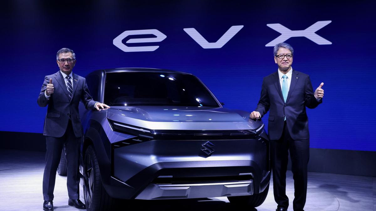 Auto Expo 2023 opens, Suzuki Motor unveils concept electric SUV ‘eVX’