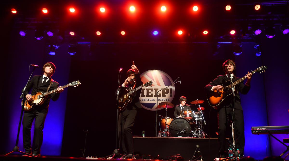 A European-based tribute band paying homage to The Beatles at the special event that took place at Sir Mutha Venkatasubba Rao Concert Hall, Chennai.