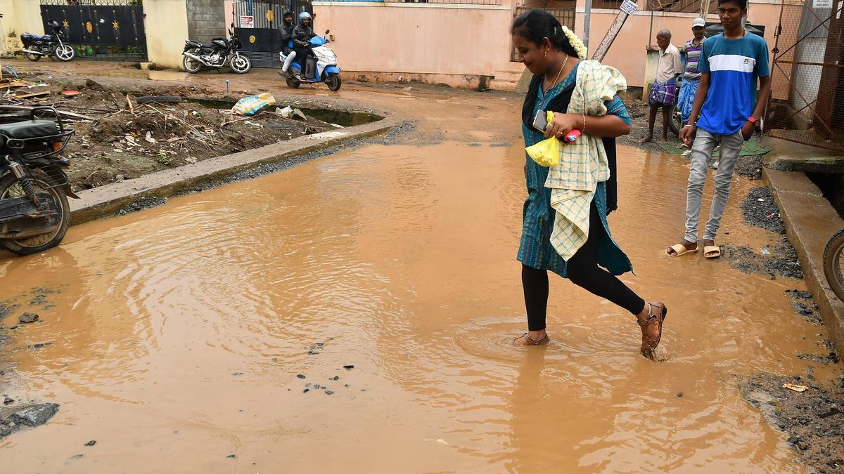 Rural areas in Salem receive heavy rain The Hindu