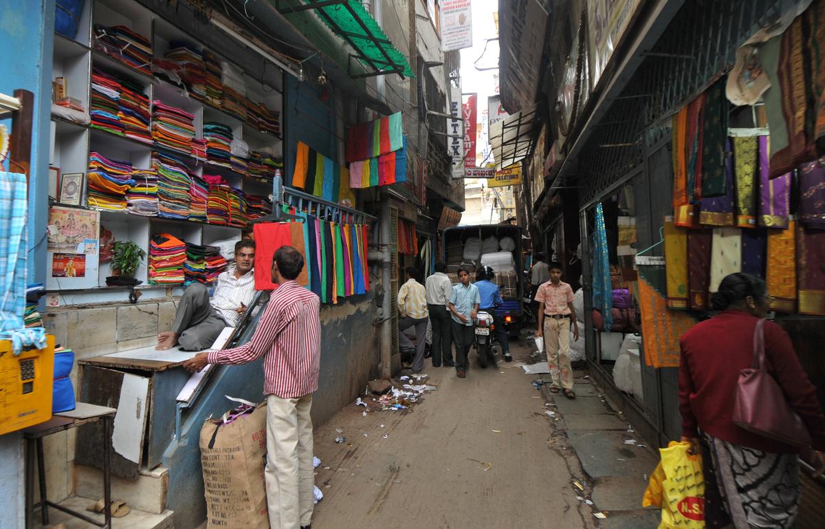 Majestic still remains a significant multi-modal public transport hub and the bylanes of Avenue Road and Chickpet buzz with commercial activities. File photo