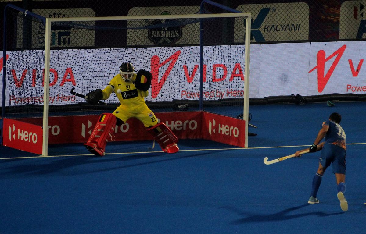 Work pays off: Vanasch’s meticulous pre-game analysis of opponents gives him an edge in penalty strokes, penalty corners and shootouts. | Photo credit:  Biswaranjan Rout
