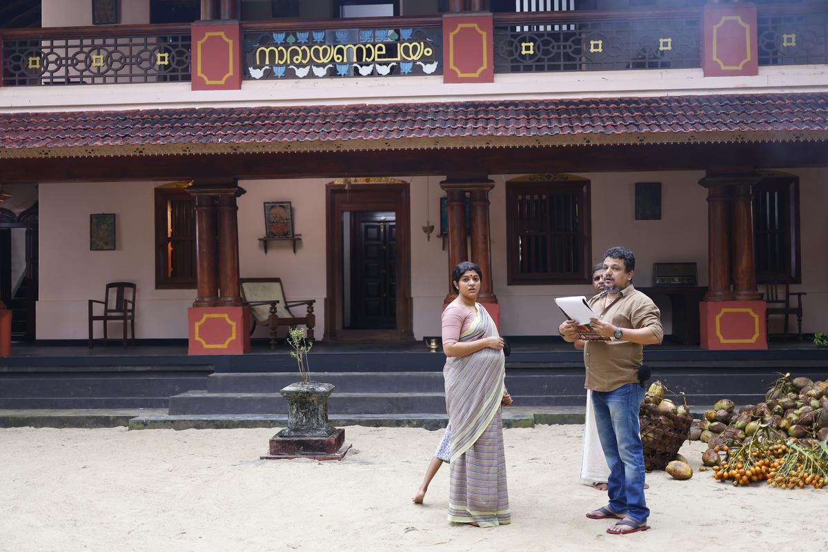 Aparna Balamurali and Rathish Ambat on the location of ‘Kadalkattu’.