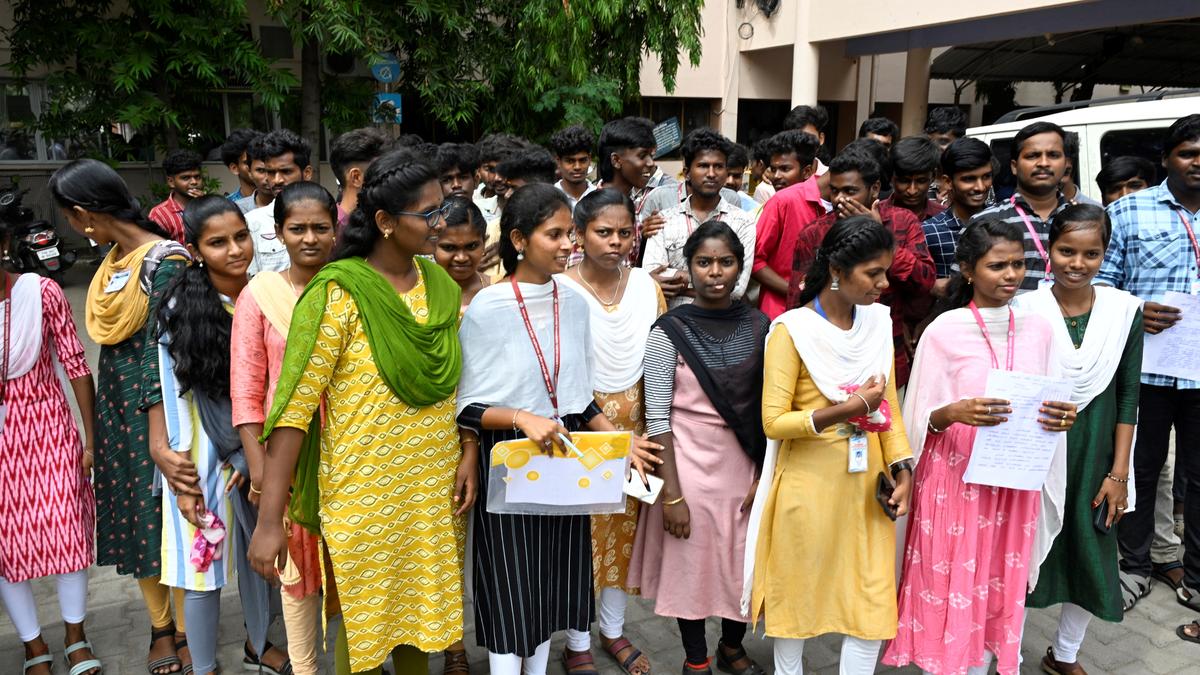 SC/ST students seek allocation of rooms at the Backward Class hostel in Erode