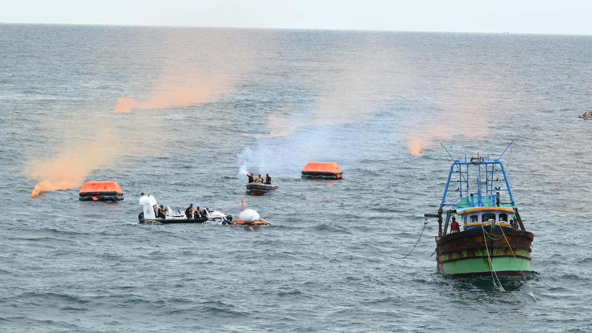 Indian Coast Guard showcases search and rescue prowess on high seas