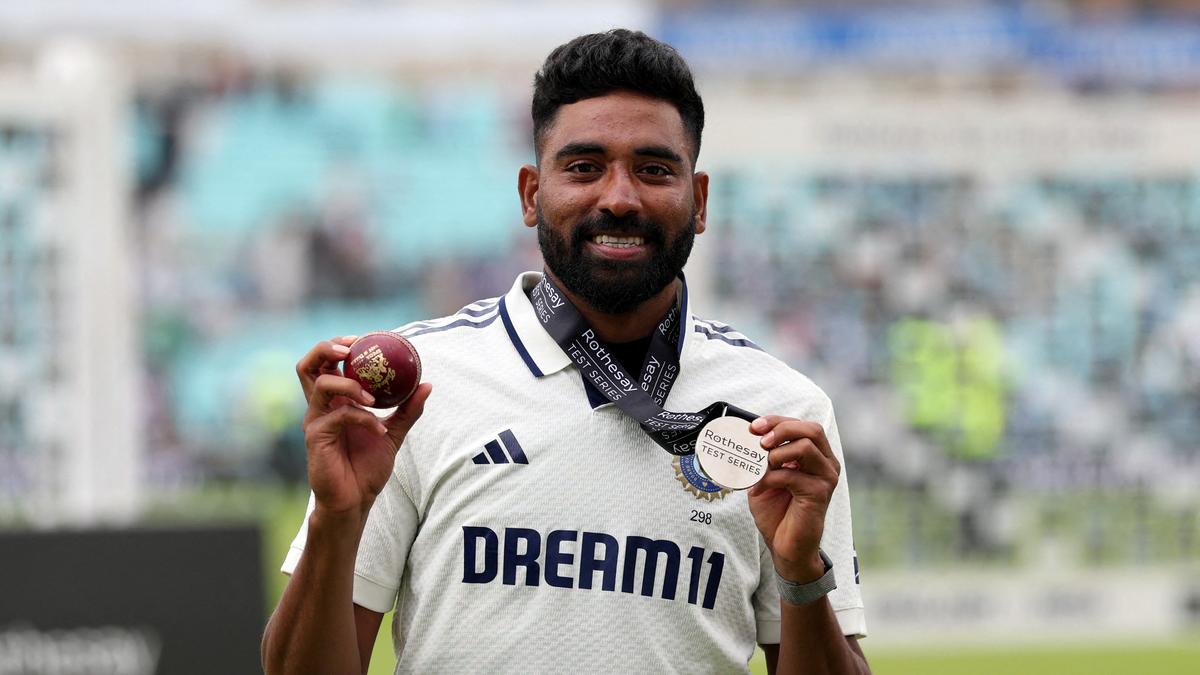 Siraj attains career-best 15th position in ICC rankings following The Oval show