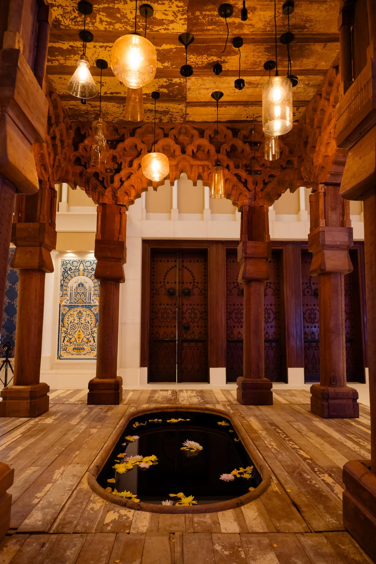Sudarshan Shetty’s installation A Song, A Story: Sculpture at Art Dubai 2026.