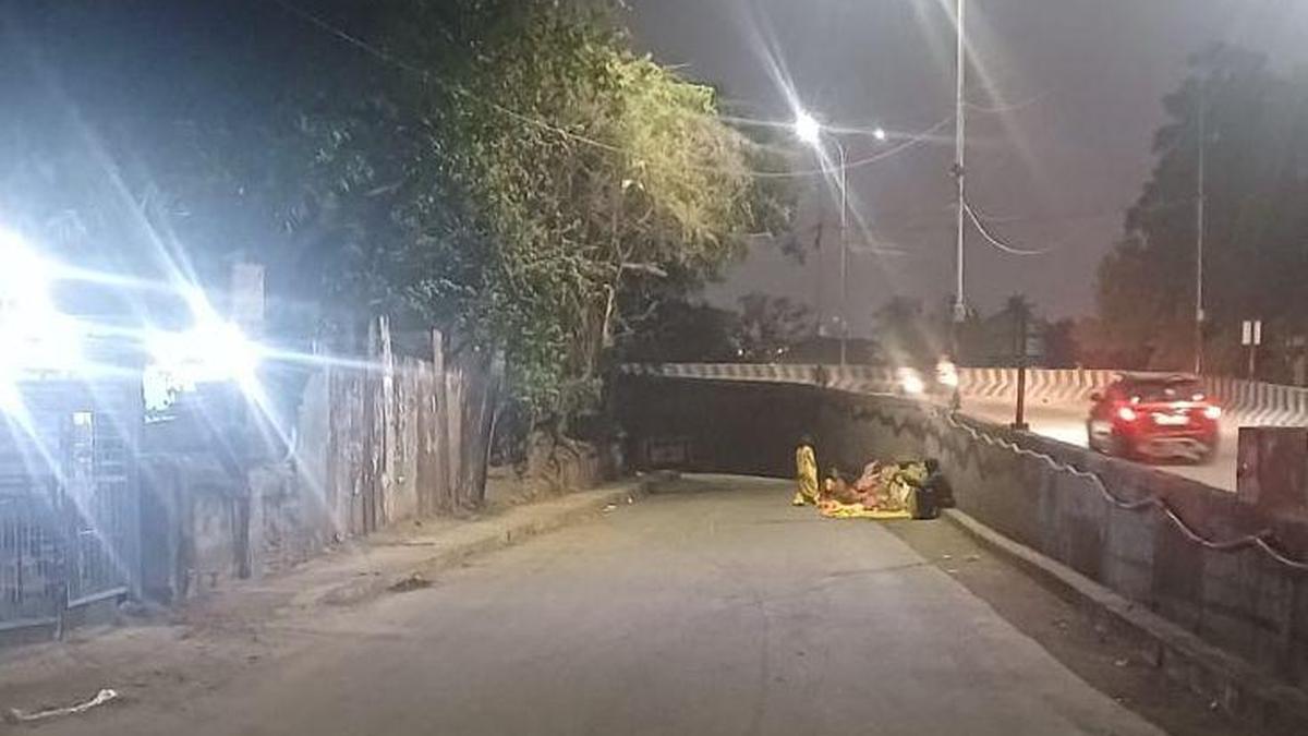 Finally, Old Trunk Road gets street lights