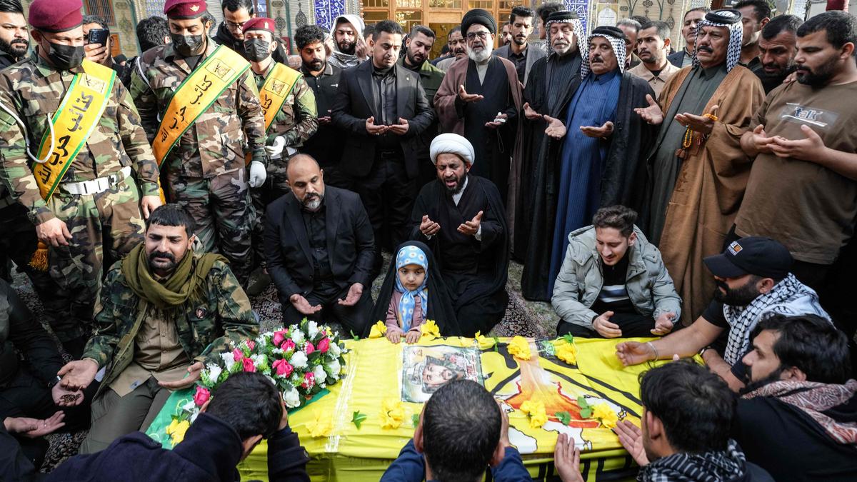 Pro-Iran Iraqi group says to pause U.S. embassy attacks, with conditions