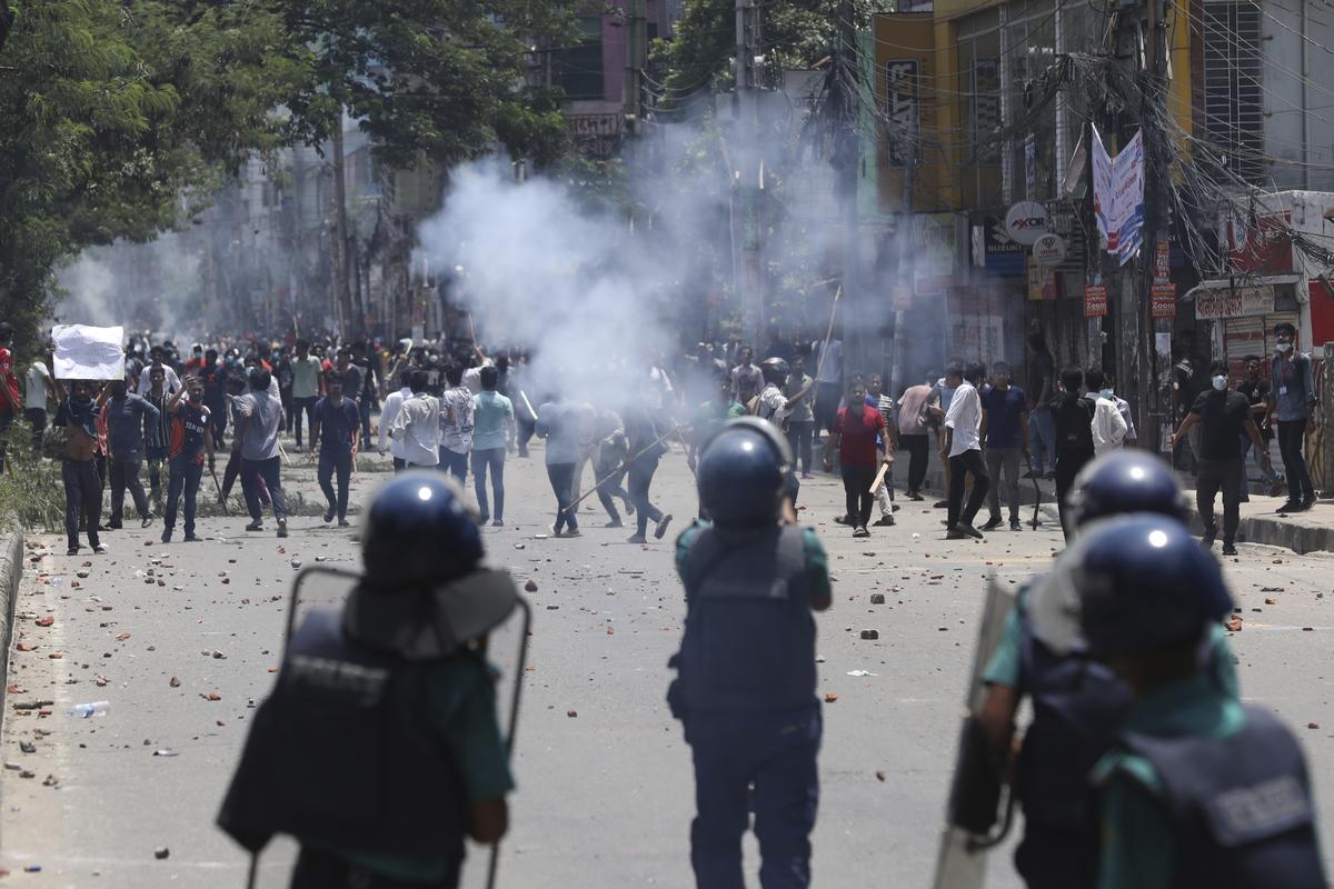 Bangladesh protests 22 more killed in antiquota clashes, death toll