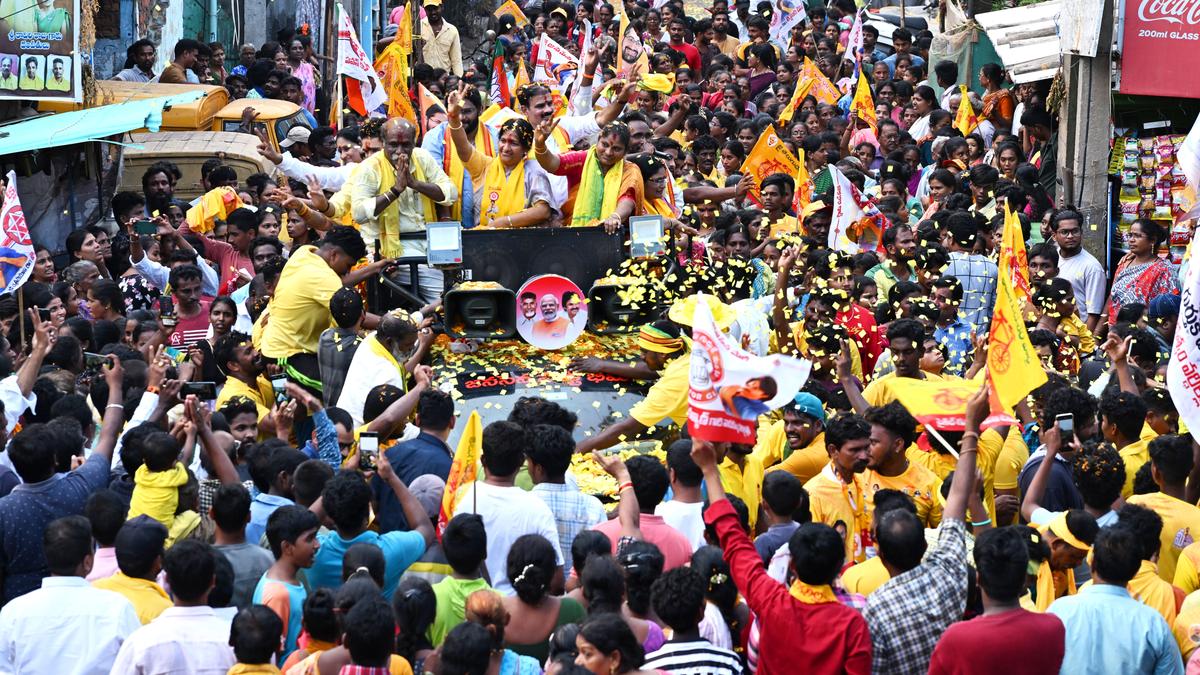 Election campaigning ends with roadshows, bike rallies and public meetings in Visakhapatnam