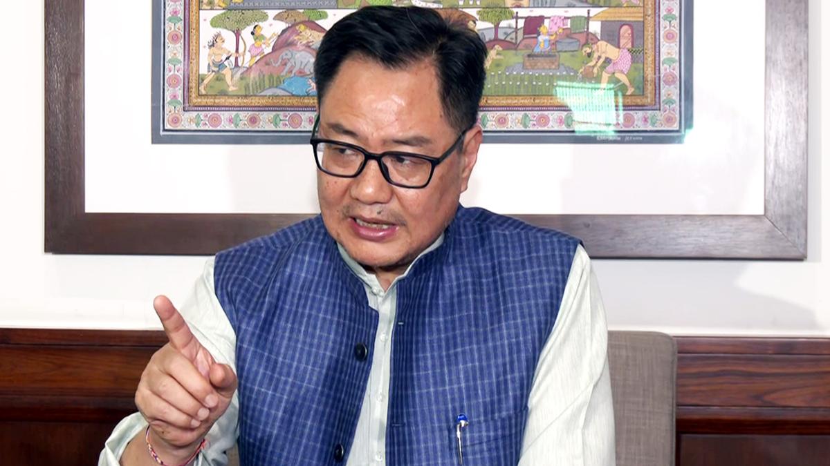 Parliamentary disruptions are a loss for MPs, not government: Union Minister Kiren Rijiju