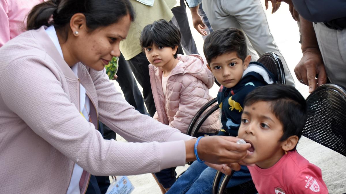 Pulse Polio immunisation drive in Mysuru exceeds target