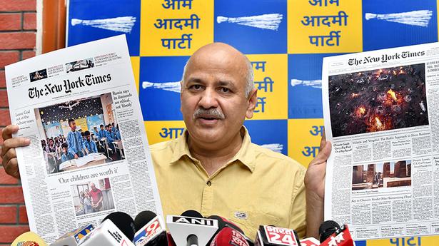 Excise policy case | Tell me where to come: Sisodia dares Centre after CBI issues Lookout Circular 