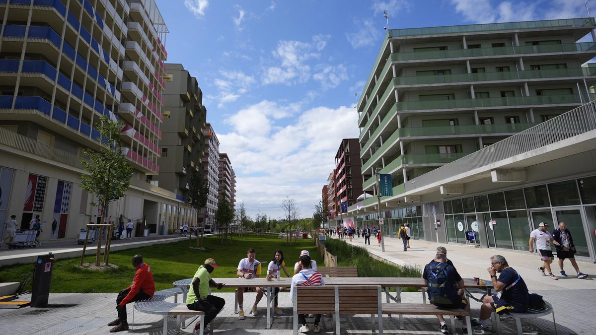 Inside Paris Olympics Games village