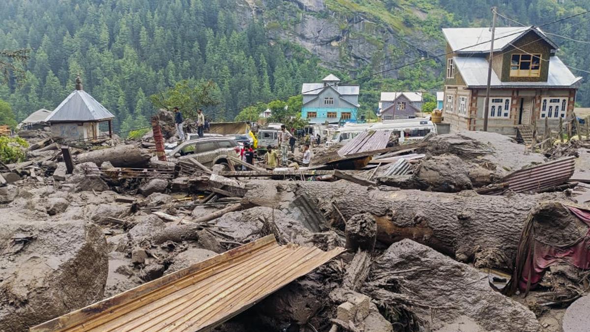 Cloudburst in J&K's Kishtwar: At least 40 dead; more than 100 missing - The  Hindu
