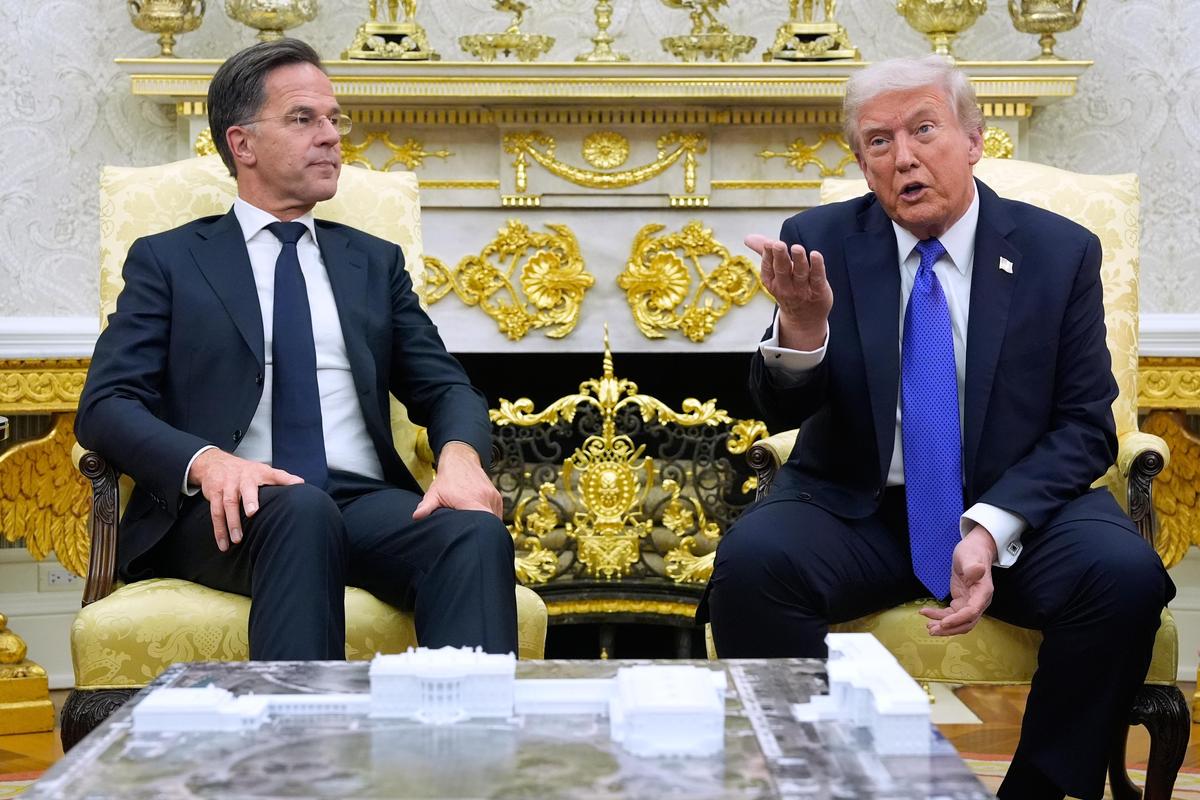 Donald Trump blasts NATO after closed-door meeting with Mark Rutte