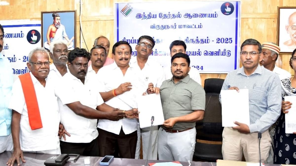 Integrated draft electoral rolls for Virudhunagar district released