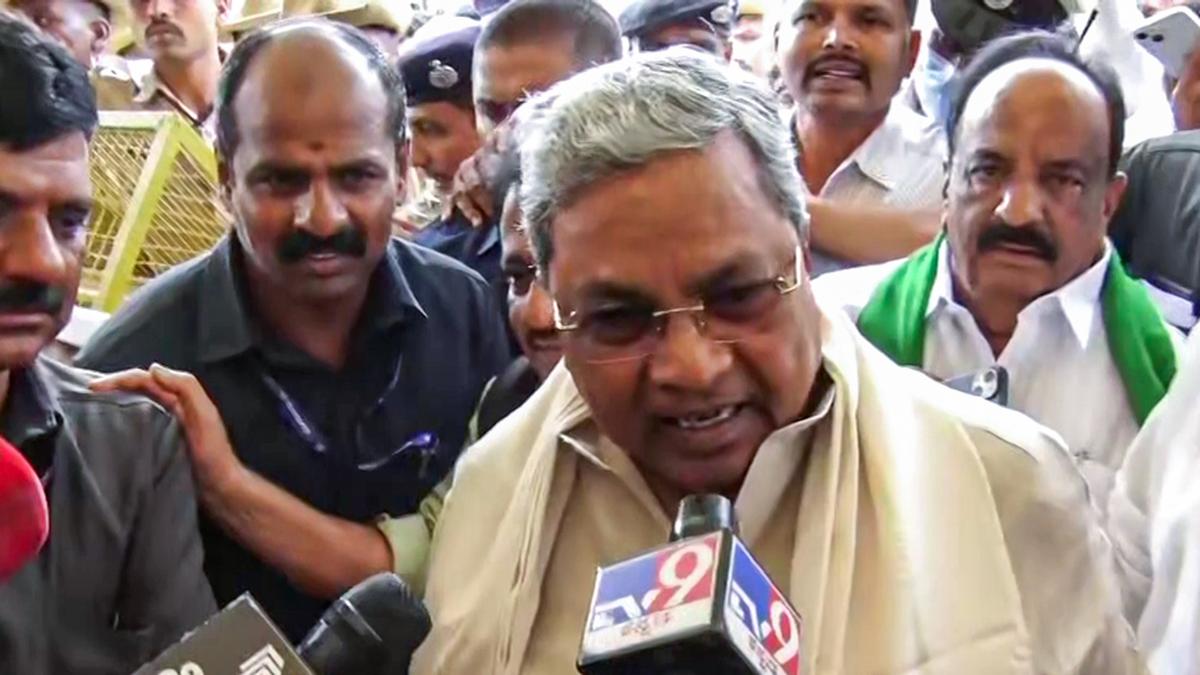 FIR registered against Karnataka CM Siddaramaiah with regard to alleged irregularities in MUDA site allotment to wife