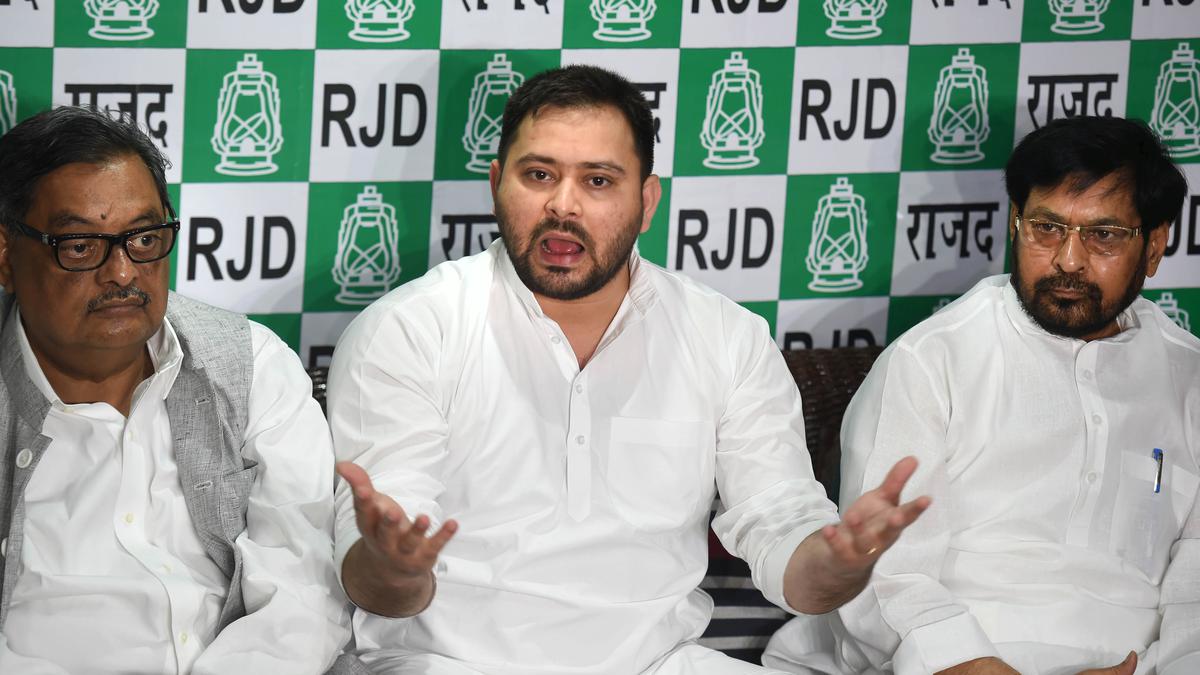 Tejashwi Yadav offered support to BJP to shield family from corruption cases, claims Bihar BJP chief