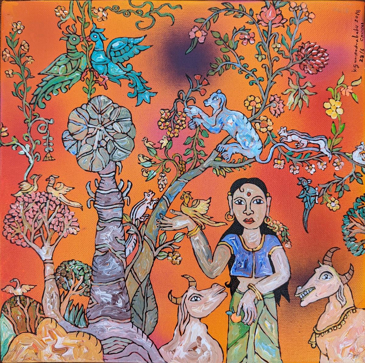 Art from the Surreal Dreams series by artist Narendra Babu 