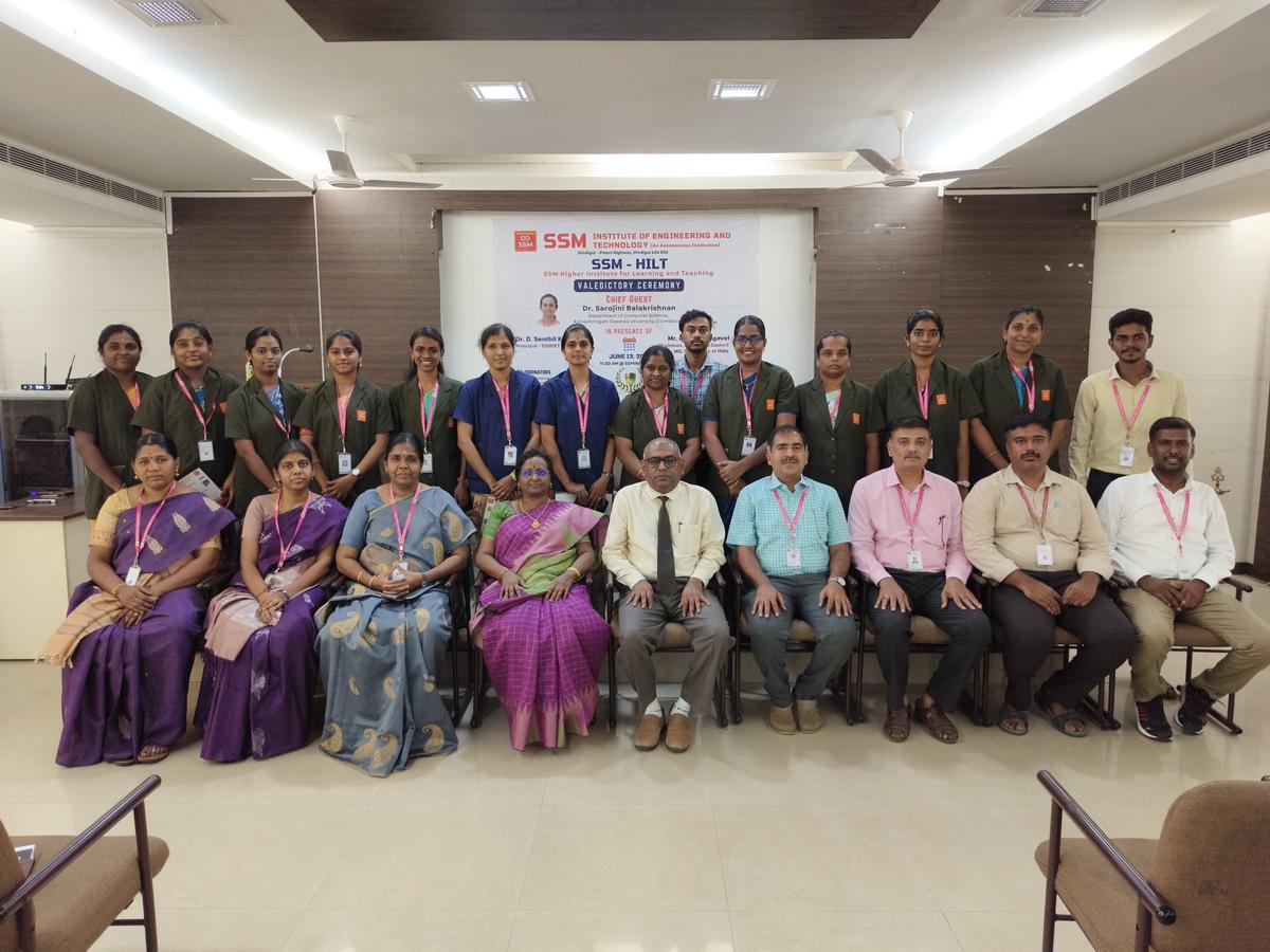The valedictory ceremony of SSM Higher Institute for Learning and Teaching held in Dindigul. The valedictory ceremony of SSM Higher Institute for Learning and Teaching held in Dindigul.