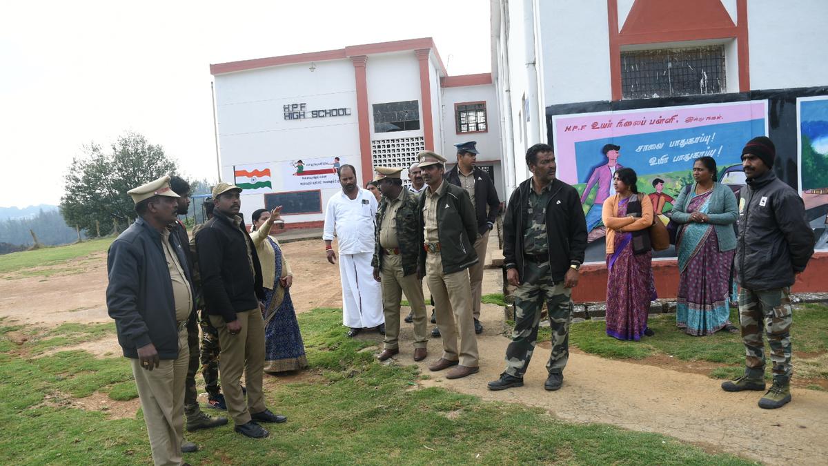 Suspected tiger sighting near HPF factory in Udhagamandalam
