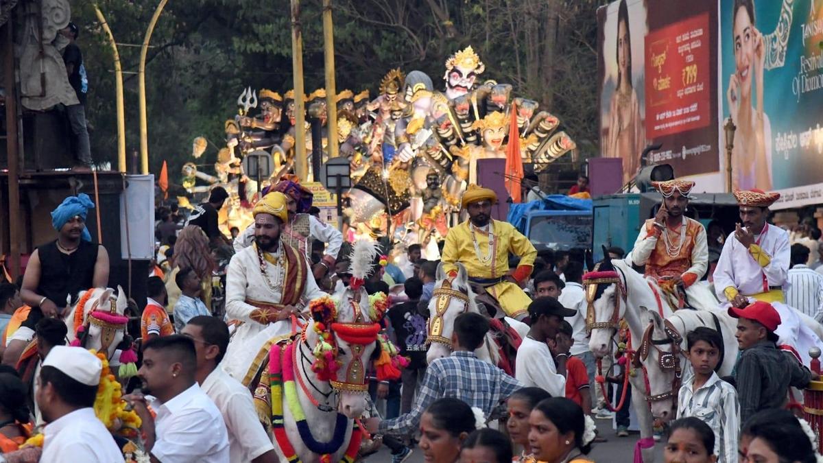 Colourful procession marks Sri Ram Navami celebrations in Belagavi