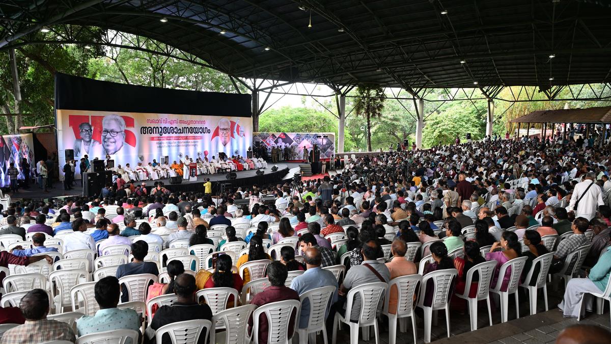 At condolence meet, Achuthanandan’s legacy as a key figure in Kerala’s transformation remembered
