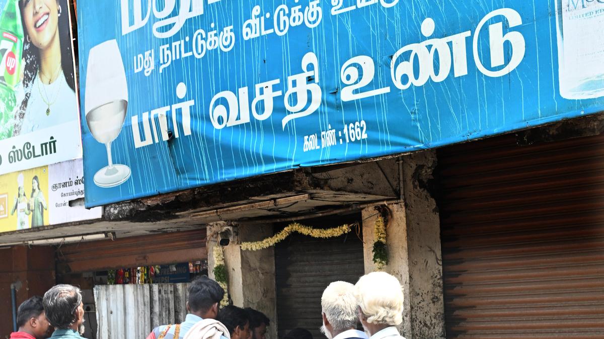Over 60 liquor outlets operated by TASMAC identified for closure in Coimbatore district after State government directive