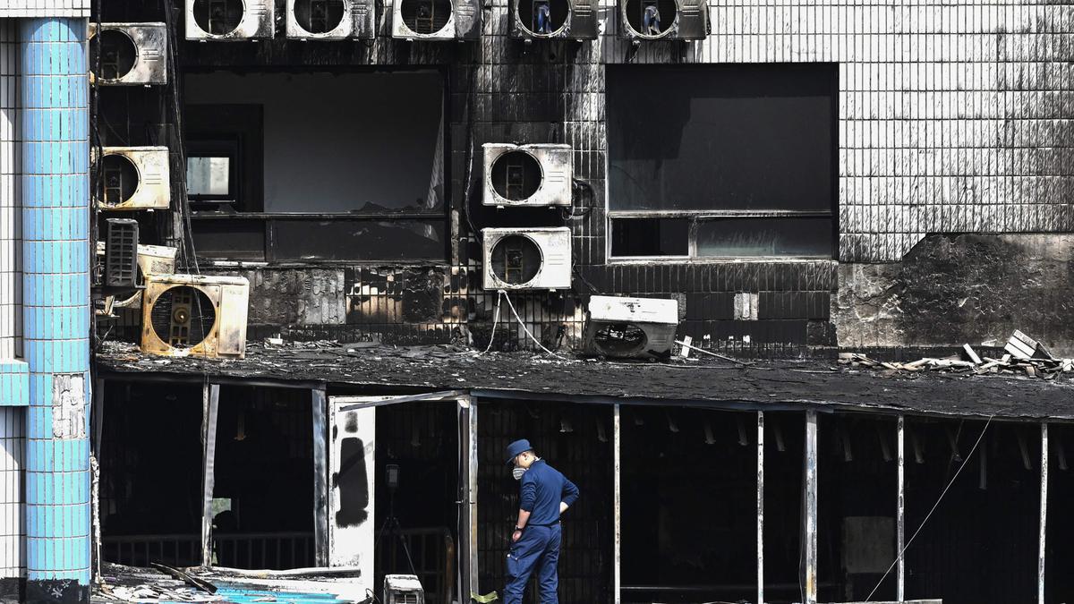 Beijing hospital fire | Death toll rises to 29; director detained