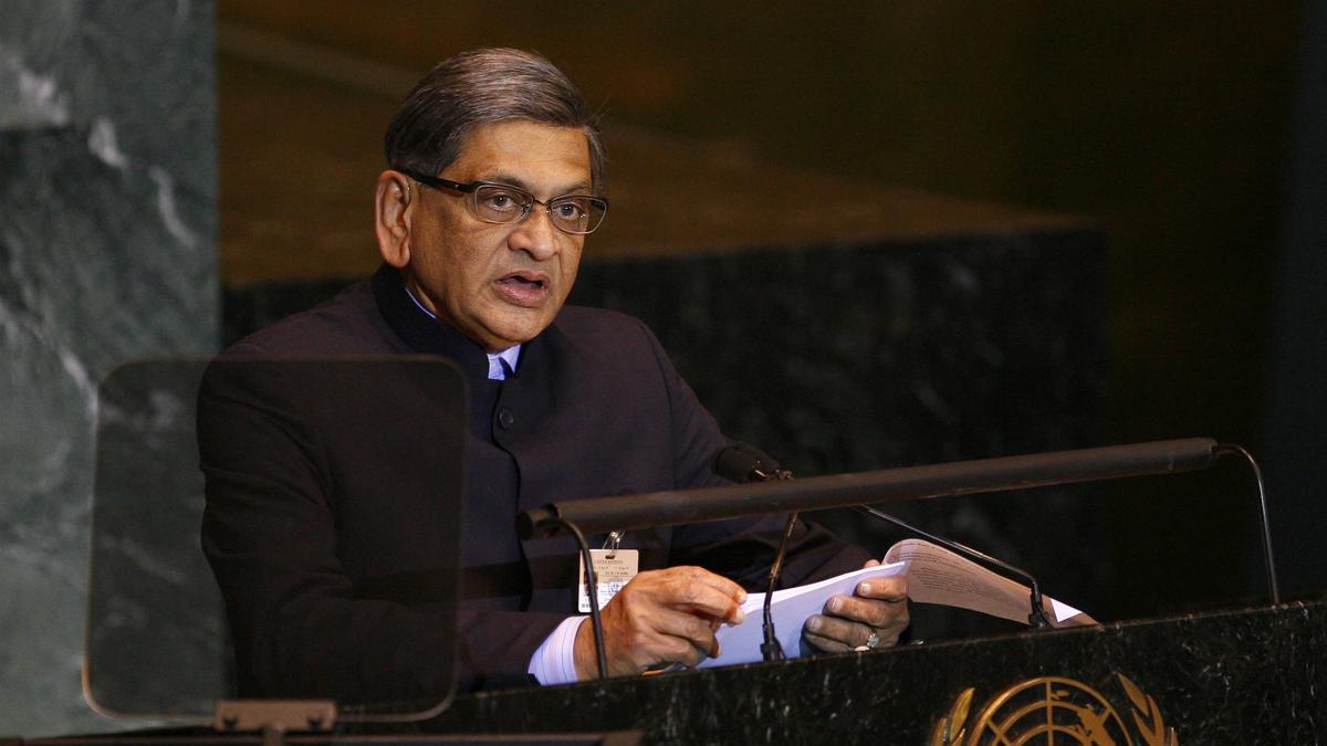 S.M. Krishna will be remembered for his grace as External Affairs Minister