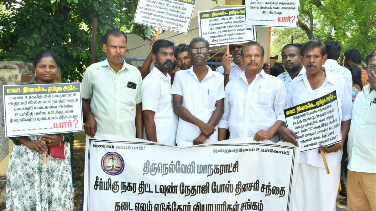 Netaji Bose market traders’ appeal to Collector