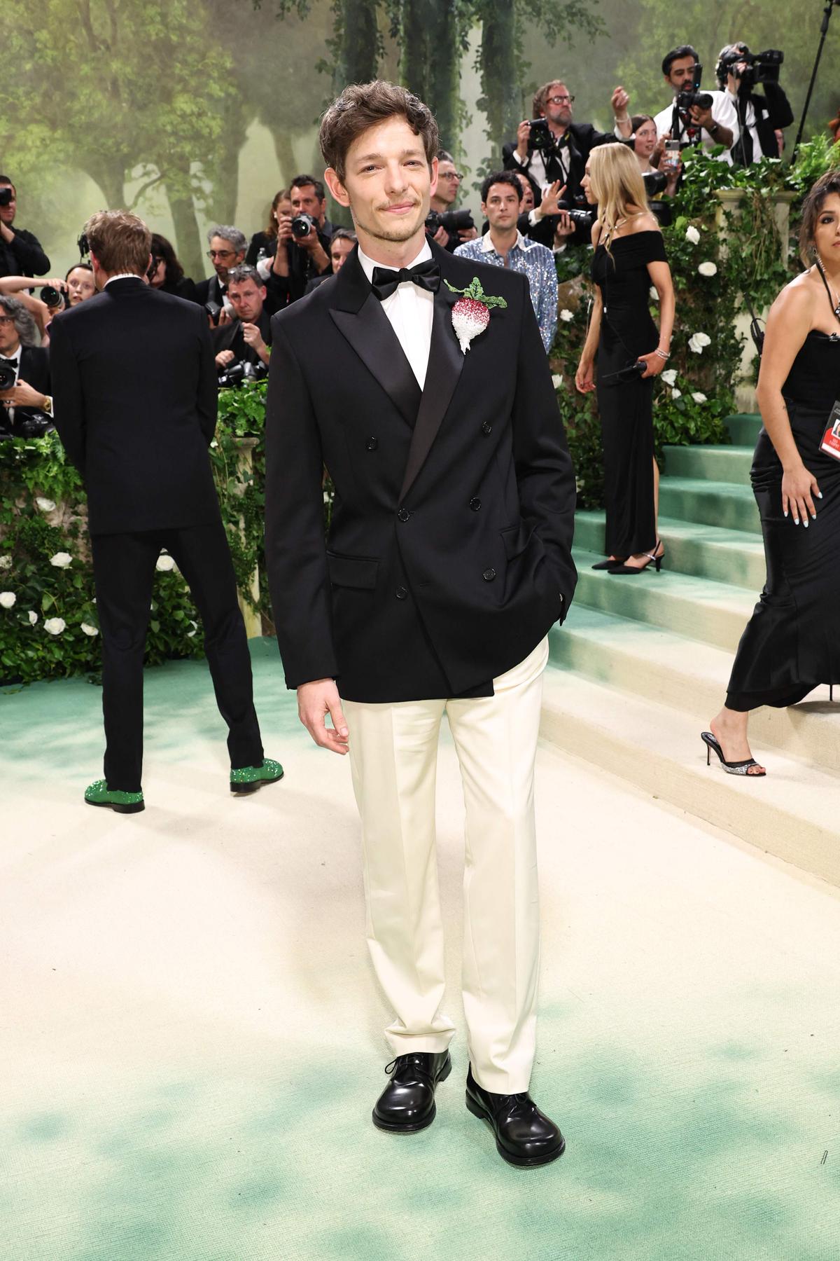 Mike Feist attends Met Gala 2024