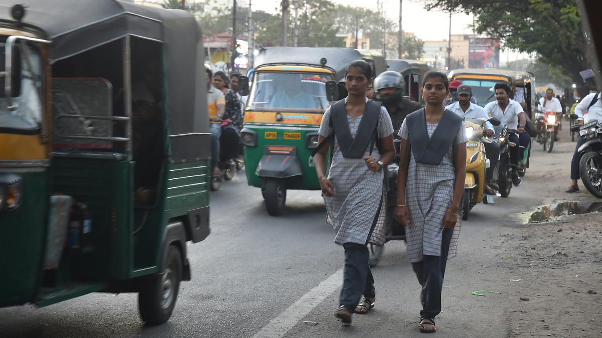 Absence of footpaths in Vijayawada make thoroughfares unsafe to walk on