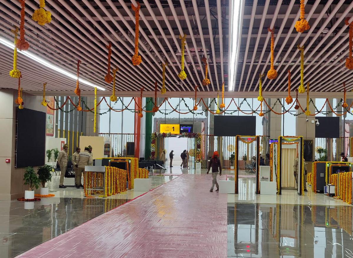 Ayodhya Airport Takes Off Ahead Of January 22 Ram Temple Consecration ...