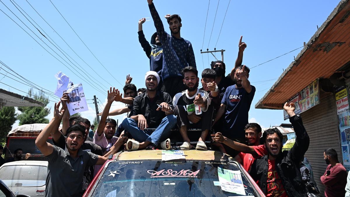 Jailed Engineer Rashid gathers steam in Baramulla, upends poll calculus of NC, PC