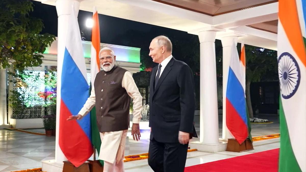 Putin's India visit LIVE: Russian President set to attend 23rd India-Russia annual summit today