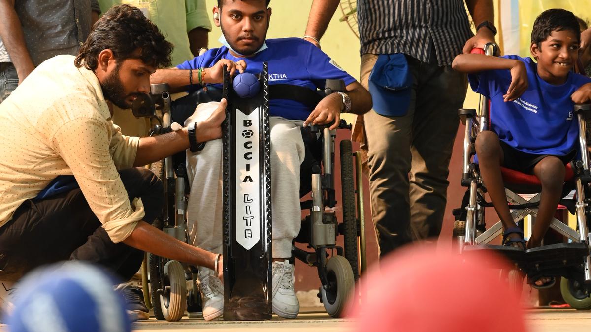 Chennai hosts Tamil Nadu State Boccia Championship for persons with disabilities