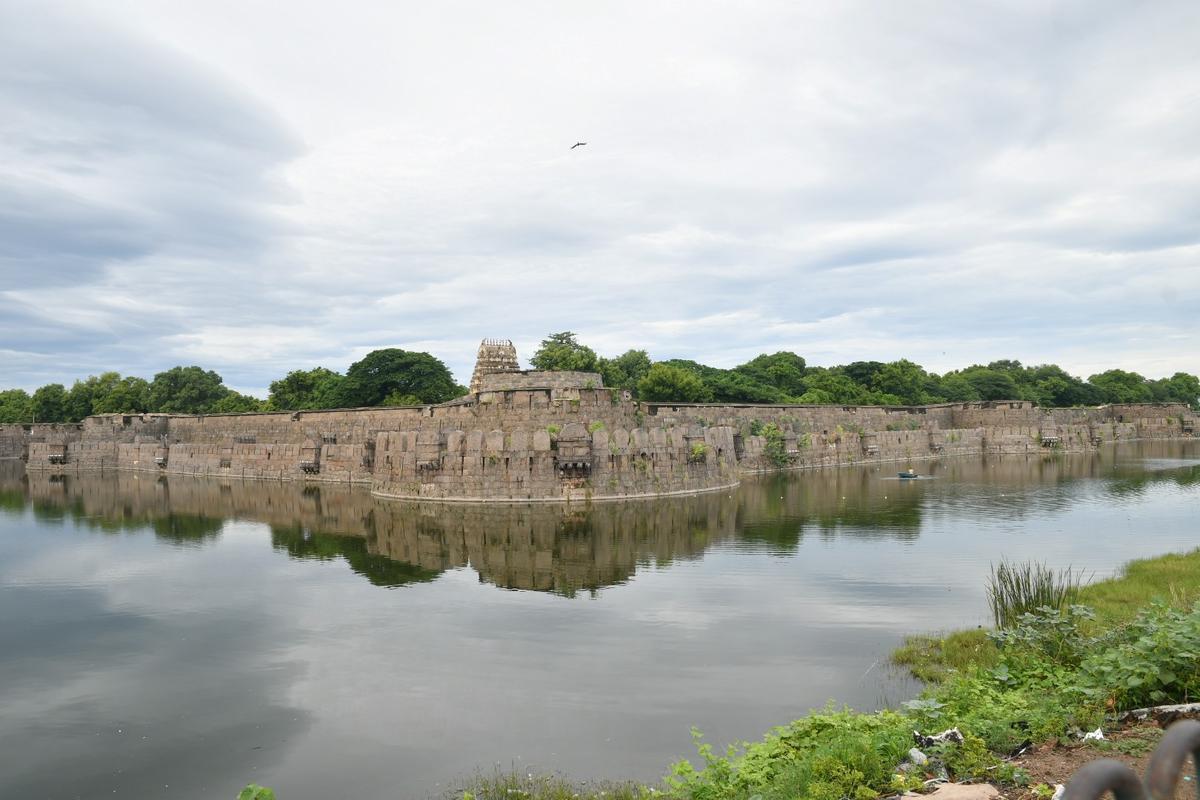 Moat by Vellore Fort