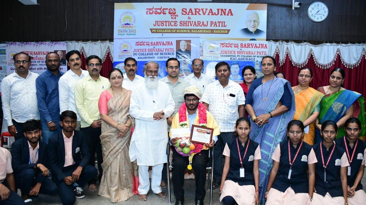 UPSC achiever felicitated by alma mater in Kalaburagi