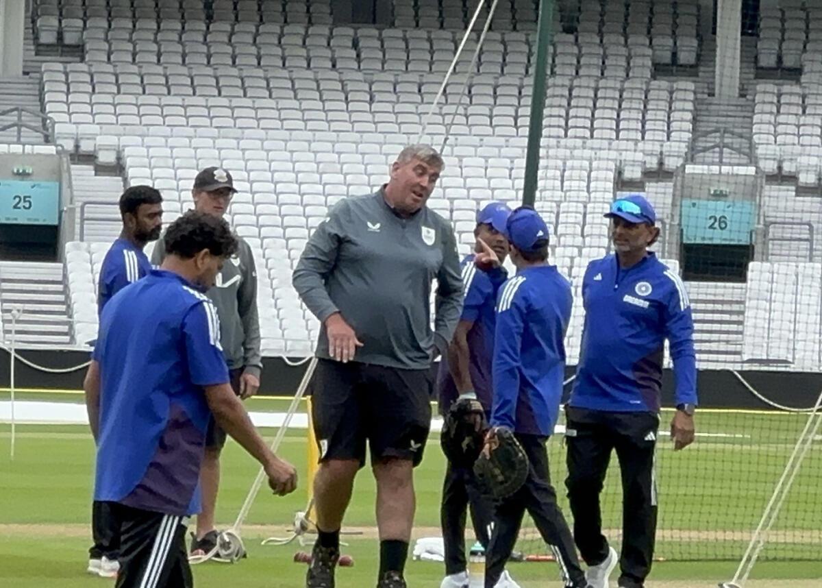 Watch: It’s a cricket pitch, not an antique: India batting coach Sitanshu Kotak
