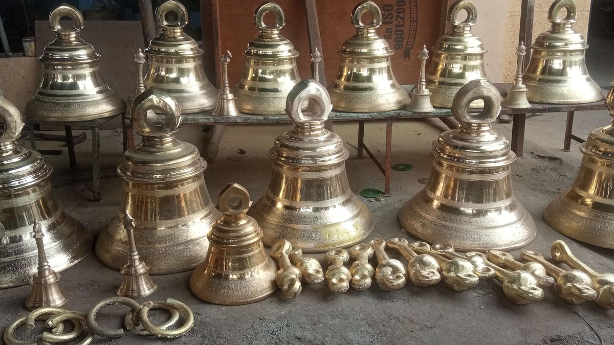 Bells for Ram Mandir, manufactured in Namakkal, sent to Ayodhya