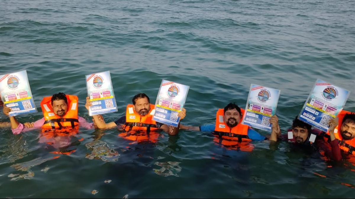 Byndoor MLA launches ‘Explore Byndoor’ initiative mid-sea to attract tourists