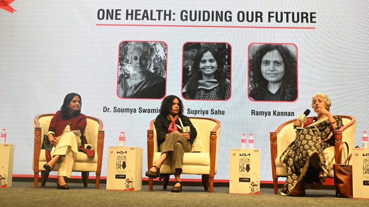 The Hindu Lit for Life 2025: Soumya Swaminathan calls for body to regulate environmental health