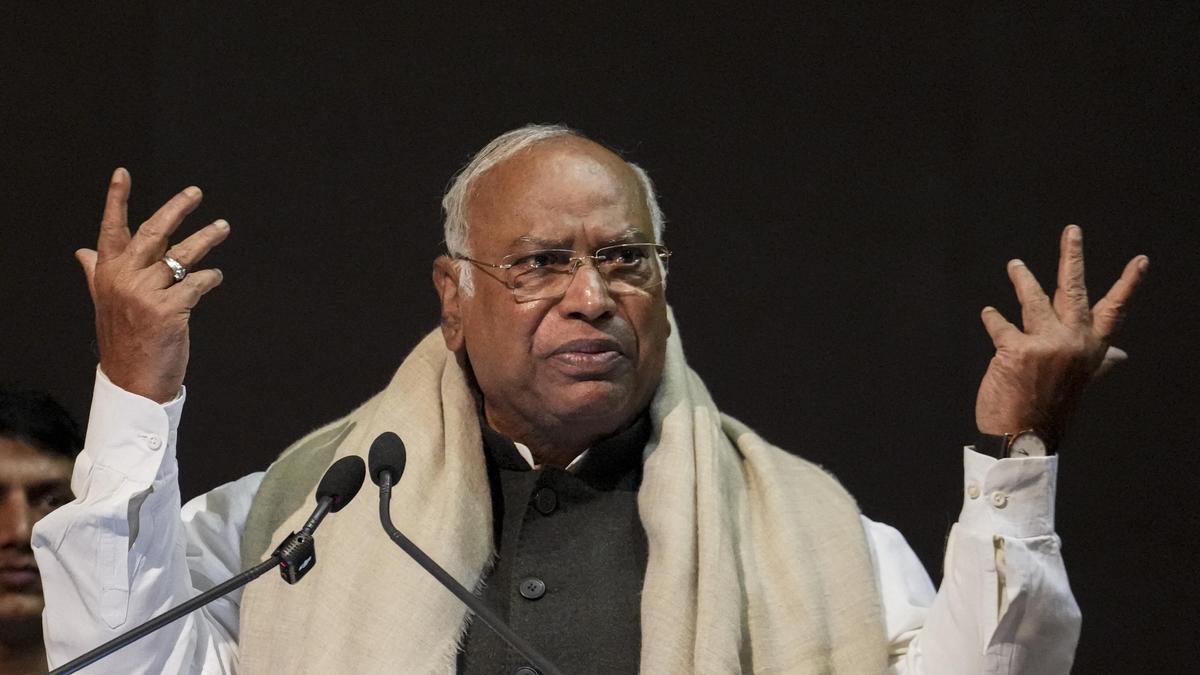Will take up issue of MGNREGA repeal strongly during Parliament’s Budget session: Kharge