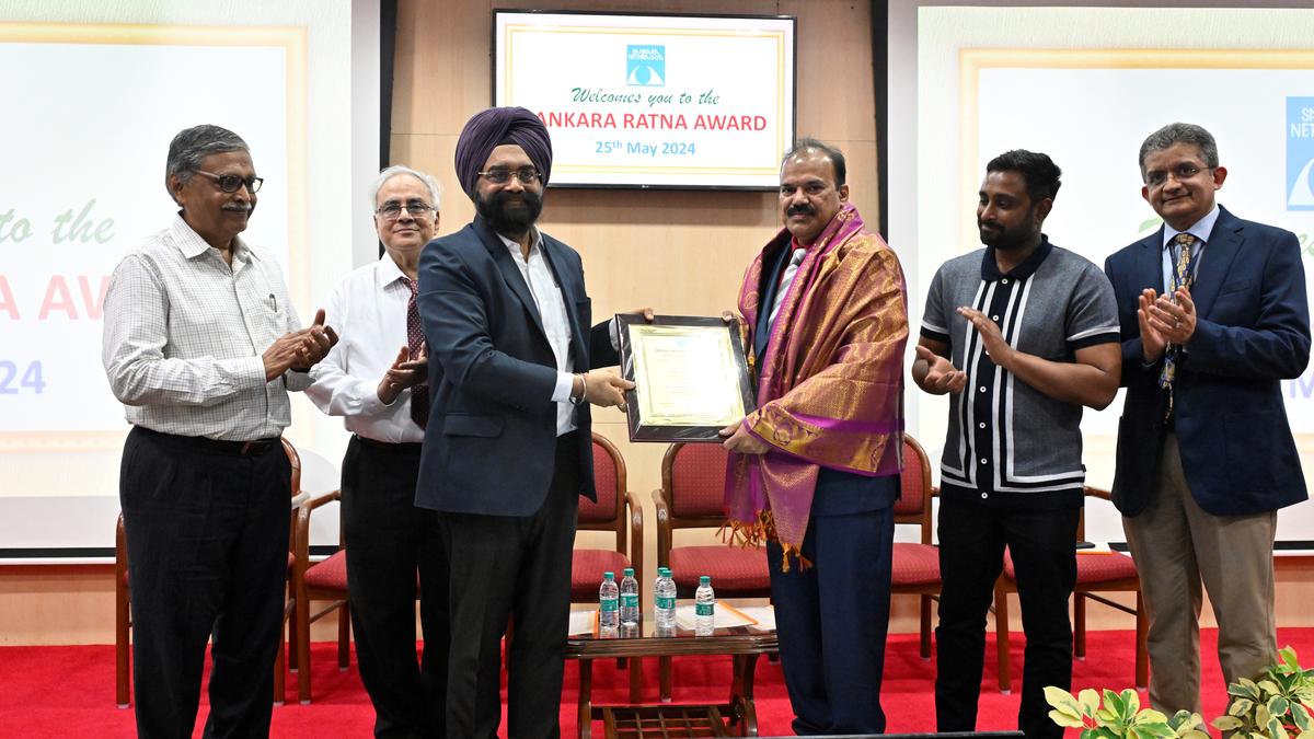 US-based engineer Bala Reddy Indurti honoured with Sankara Ratna award